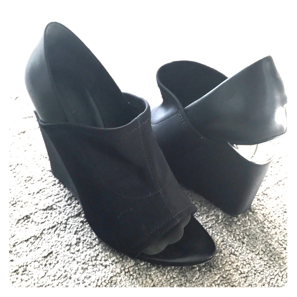 Alexander Wang wedges. Runs small. (I’m a size 7)